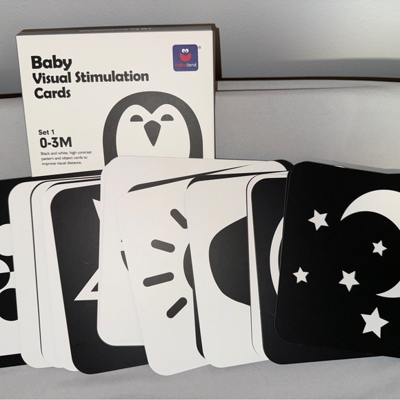 Baby Visual Stimulation Cards Set - Multicolor - Picture 7 of 11